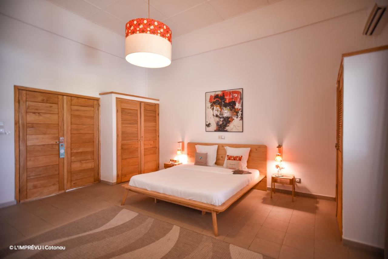 L'Imprevu Hotel Cotonou Bagian luar foto