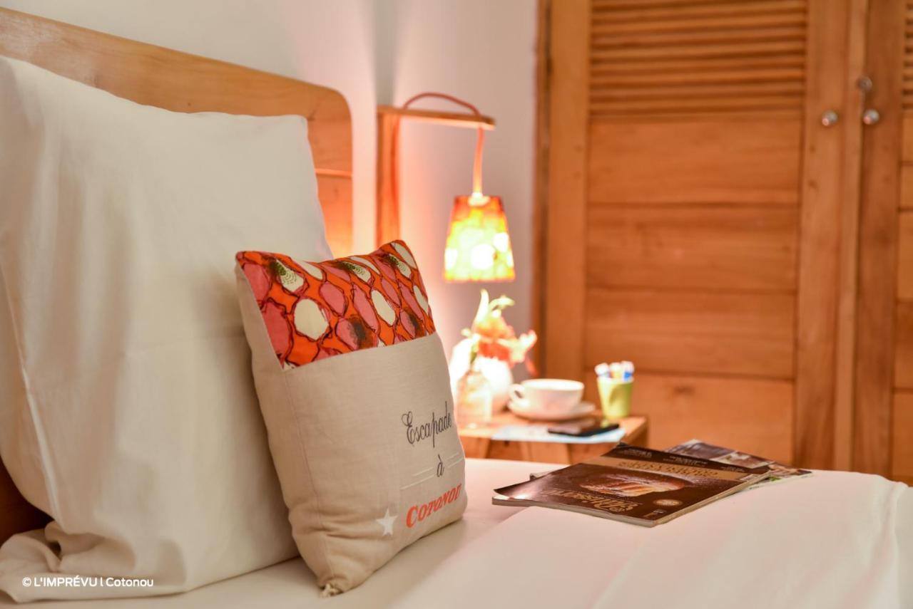 L'Imprevu Hotel Cotonou Bagian luar foto