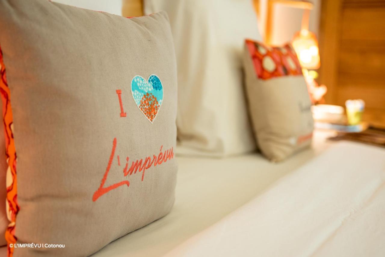 L'Imprevu Hotel Cotonou Bagian luar foto