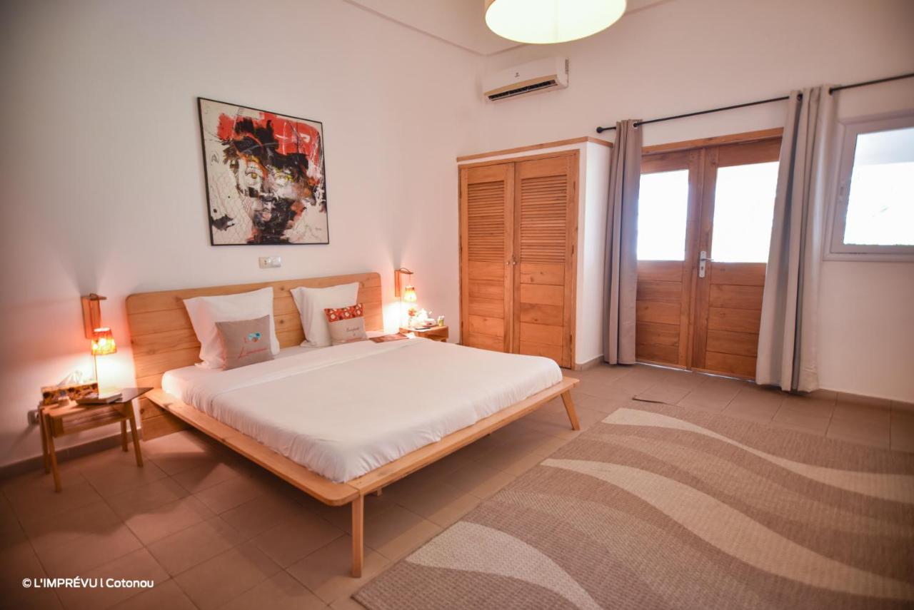 L'Imprevu Hotel Cotonou Bagian luar foto