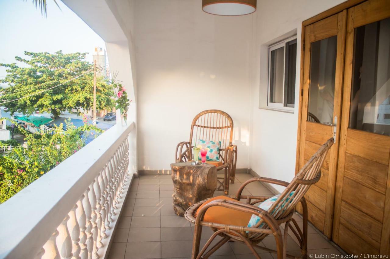 L'Imprevu Hotel Cotonou Bagian luar foto